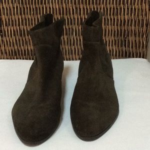 Vince Camuto Brown Suede Booties